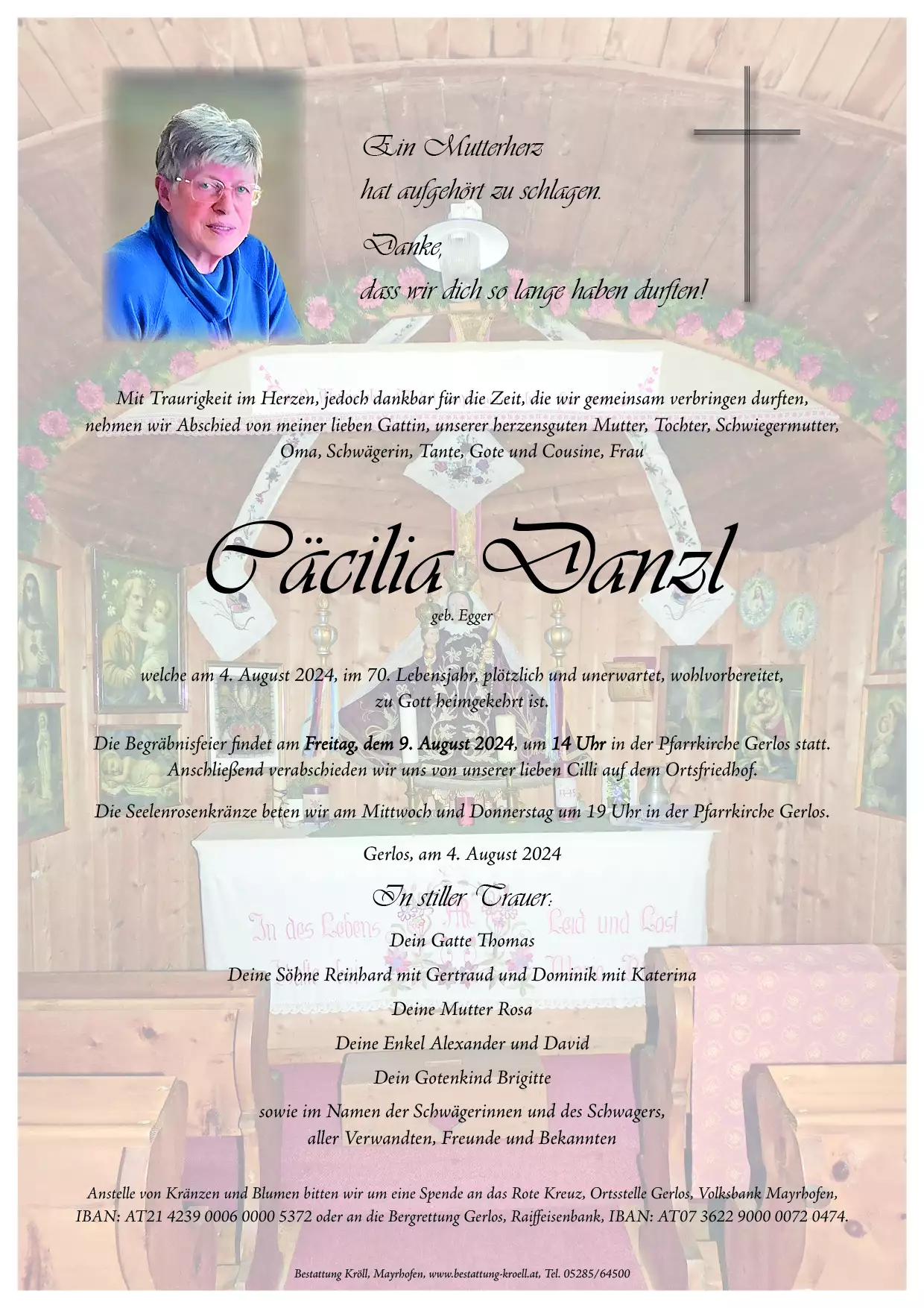 Parte von Cäcilia Danzl